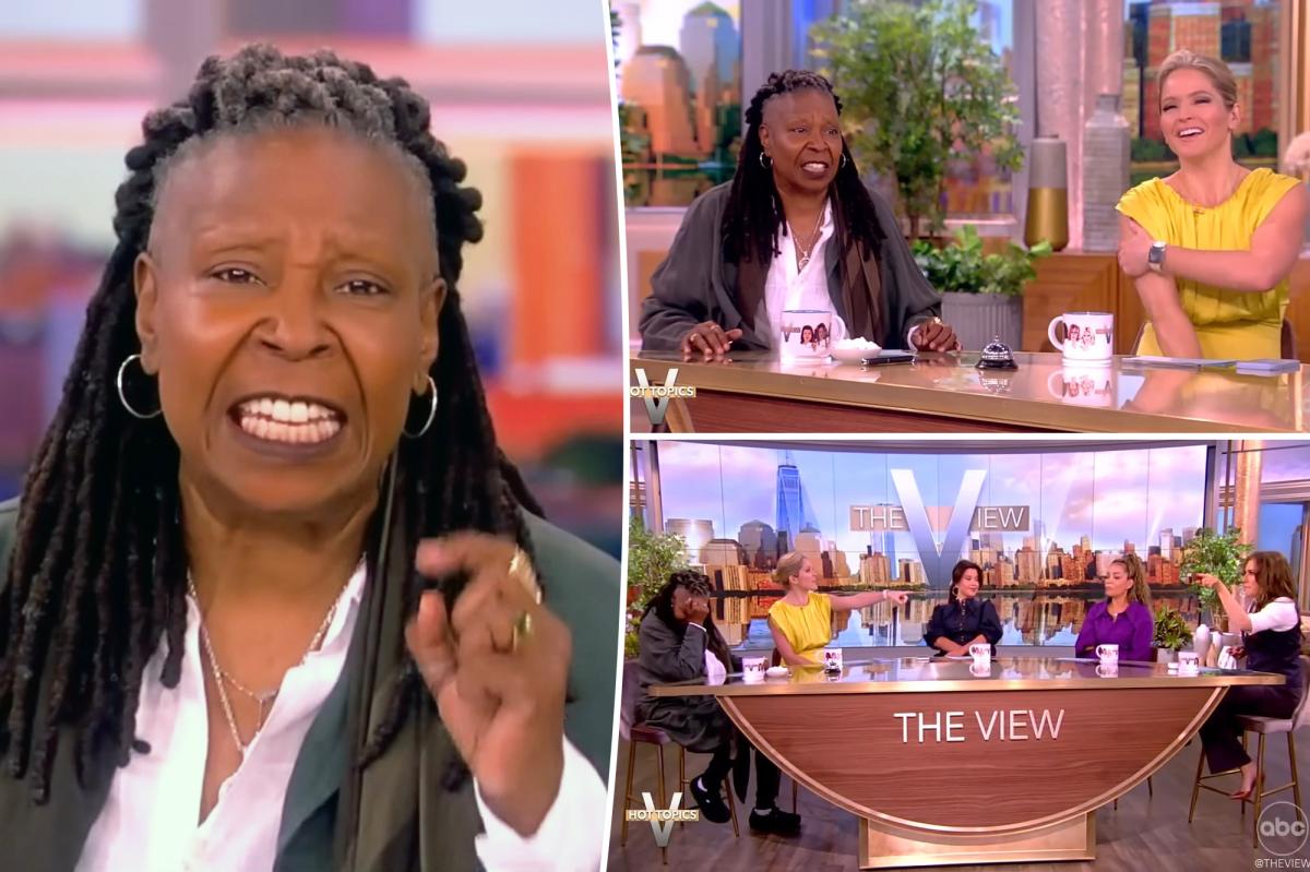 Trending: Whoopi Goldberg hangs head in disgust on The View over Donald Trump's NABJ interview: 'I refuse' Wow...