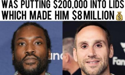 In a recent interview with the breakfast club, Michael Rubin says #MeekMill invested $200k into lids which turned into $8 million Should more rappers invest their money⁉️