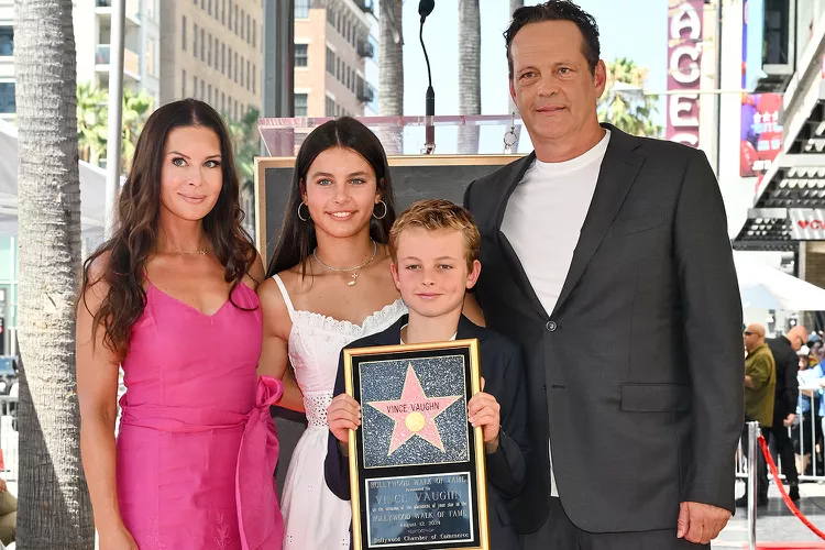 Vince Vince Vaughn's Share Kids "Locklyn" daughter And "Vernon" son With Kyla Vaughn, Make Rare Appearance as They Support Their Dad at Hollywood Walk of Fame Ceremony Share Kids "Locklyn" daughter And "Vernon" son With Kyla Vaughn, Make Rare Appearance as They Support Their Dad at Hollywood Walk of Fame Ceremony