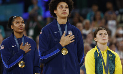 On the Medal stand, Brittney Griner is a three-time Olympic gold medalist, but that's not what brought tears to her...See more