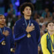 On the Medal stand, Brittney Griner is a three-time Olympic gold medalist, but that's not what brought tears to her...See more