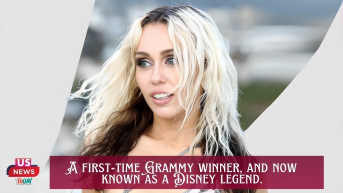 Miley Cyrus went emotional as "Best of both" was performed to Honour her As She Makes History At Disney Legends Ceremony