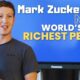 Breaking News: Mark Zuckerberg Now World’s Third-Richest Person—Meta Rally Adds $11 Billion To Fortune.Wow!!