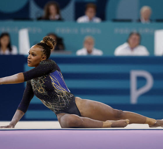 Rebecca Andrade Loses National Title Shortly After Expressing Gymnastics Career's Biggest Setback...see more