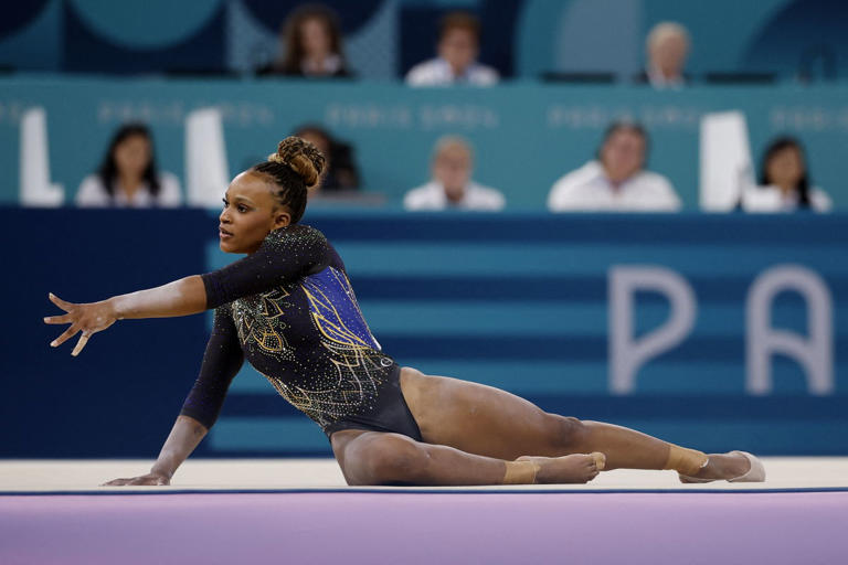 Rebecca Andrade Loses National Title Shortly After Expressing Gymnastics Career's Biggest Setback...see more