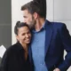 Ben Affleck Shares a Lovely Embrace with Matt Damon's Wife Luciana in Los Angeles...see more