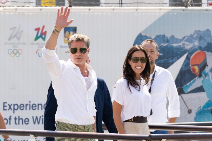 Brad Pitt girlfriend, Ines de Ramon arrive in Venice after film festival works schedule to avoid Angelina Jolie run-in...