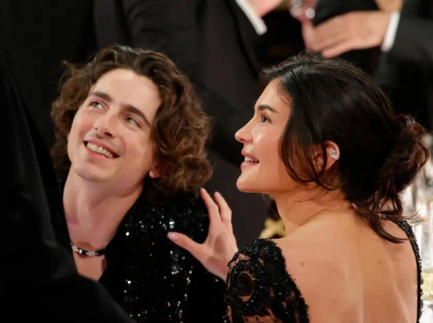 GOODNEWS: Kylie Jenner, 27, is engaged to boyfriend Timothée Chalamet I, 28, after the Actor recently threw his fiancée Kylie Jenner a LAVISH Surprise Party for her birthday and also announce they are expecting a… See More